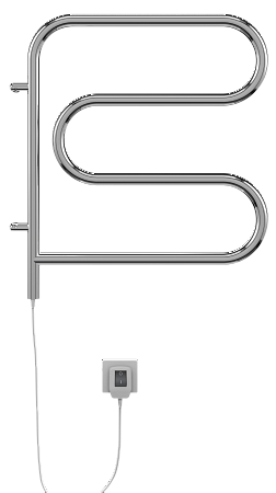 Электро 25 F-обр 600х600 поворотный Полотенцесушитель TERMINUS Смоленск - фото 2