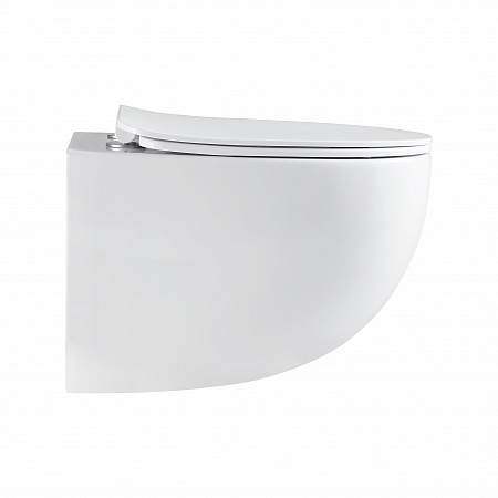 Подвесной унитаз безободковый Terminus Енисей Monolit 560х390 белый Смоленск - фото 4