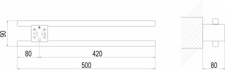 Полка Электро П2 ПРОФ 500х90 NEW Смоленск - фото 4